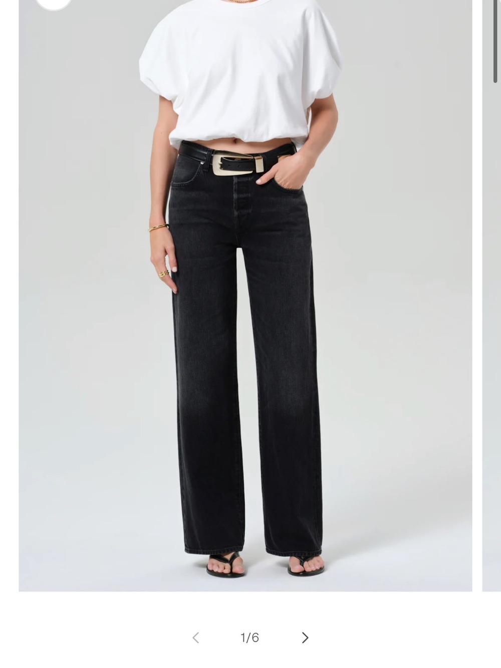 Citizens of Humanity Annina straight leg jean